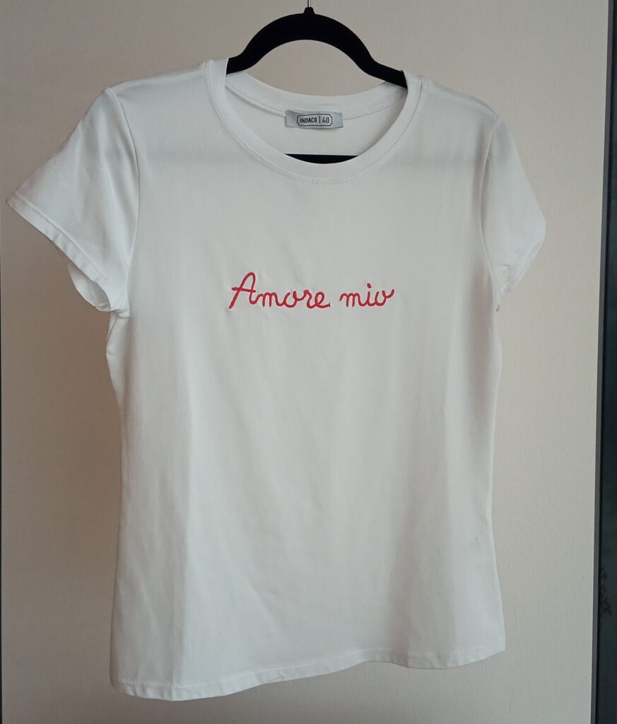 T-shirt Amore mio